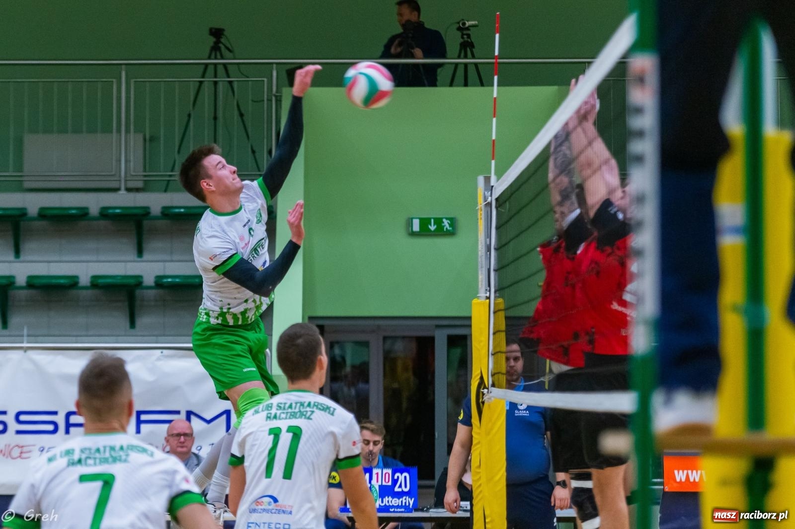 Zdjęcie w galerii na portalu naszraciborz.pl: Siatkarskie derby dla KS Racibórz [FOTO i WIDEO] wiadomości z regionu