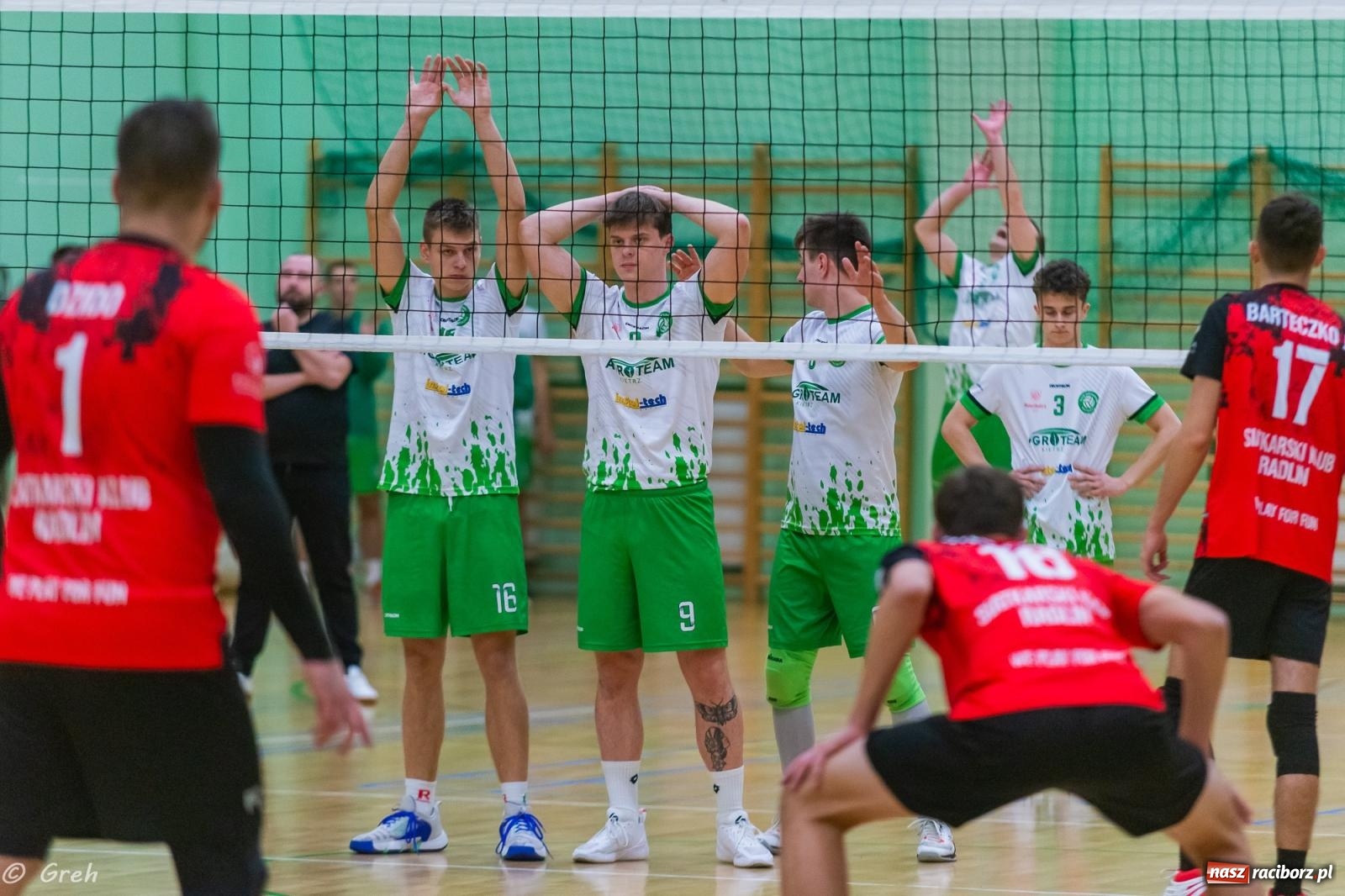 Zdjęcie w galerii na portalu naszraciborz.pl: Siatkarskie derby dla KS Racibórz [FOTO i WIDEO] wiadomości z regionu