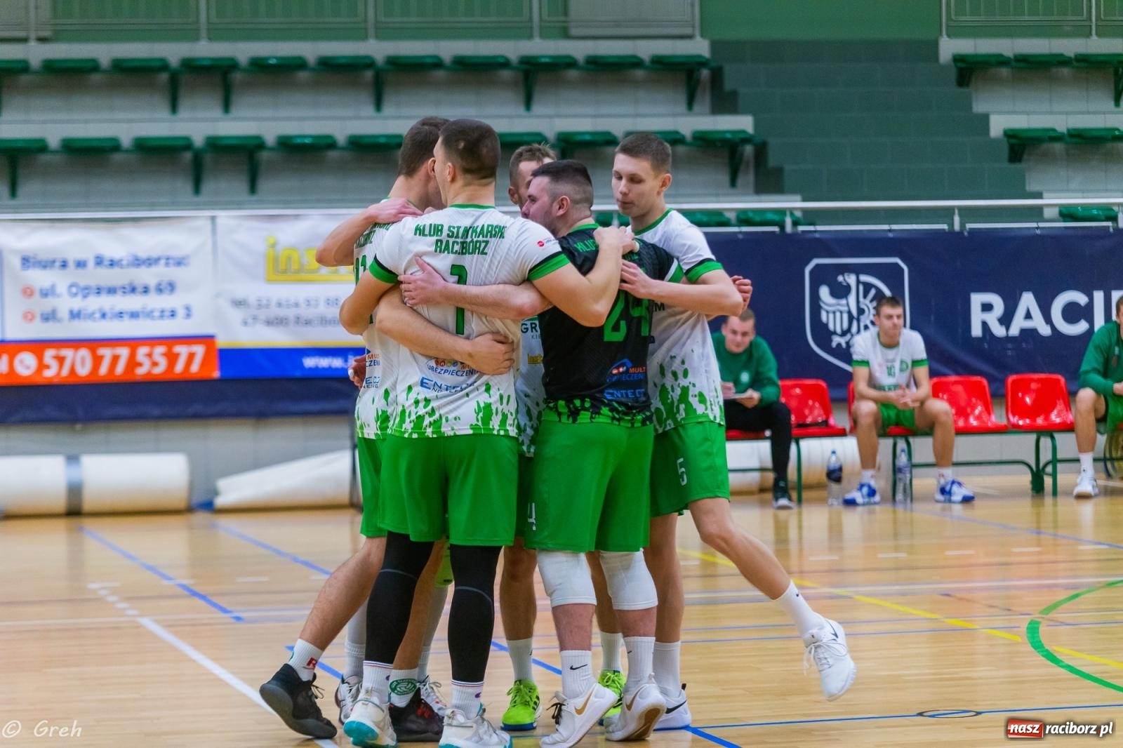 Zdjęcie w galerii na portalu naszraciborz.pl: Siatkarskie derby dla KS Racibórz [FOTO i WIDEO] wiadomości z regionu