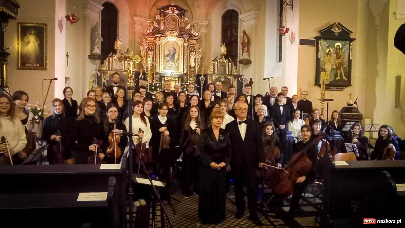 Zdjęcie w galerii na portalu naszraciborz.pl: Magnificat Vivaldiego zabrzmiało w brzeskim kościele na 40-lecie miejscowego chóru wiadomości z regionu
