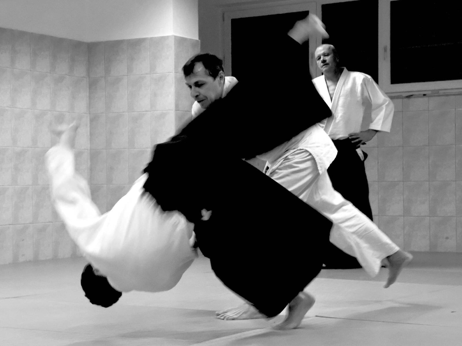 Zdjęcie w galerii na portalu naszraciborz.pl: Taniec z energią. Pokazowe zajęcia Aikido w PCS wiadomości z regionu