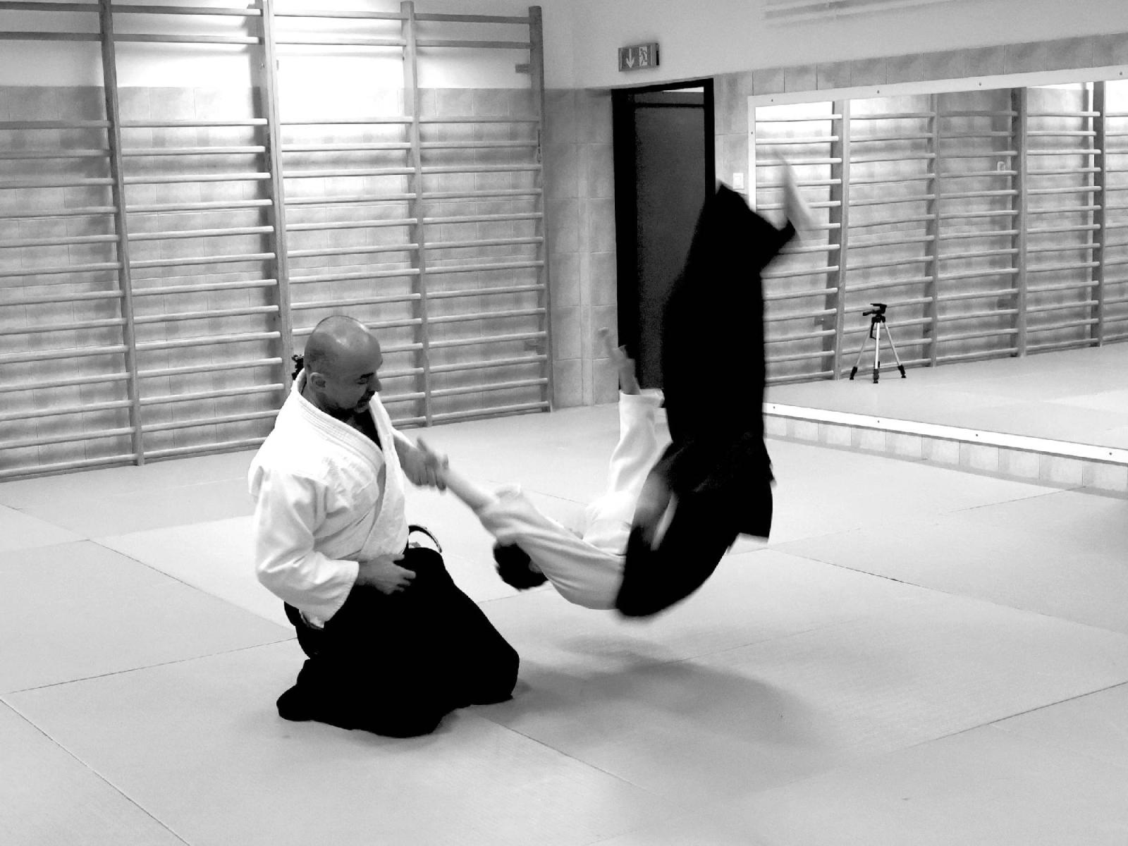 Zdjęcie w galerii na portalu naszraciborz.pl: Taniec z energią. Pokazowe zajęcia Aikido w PCS wiadomości z regionu