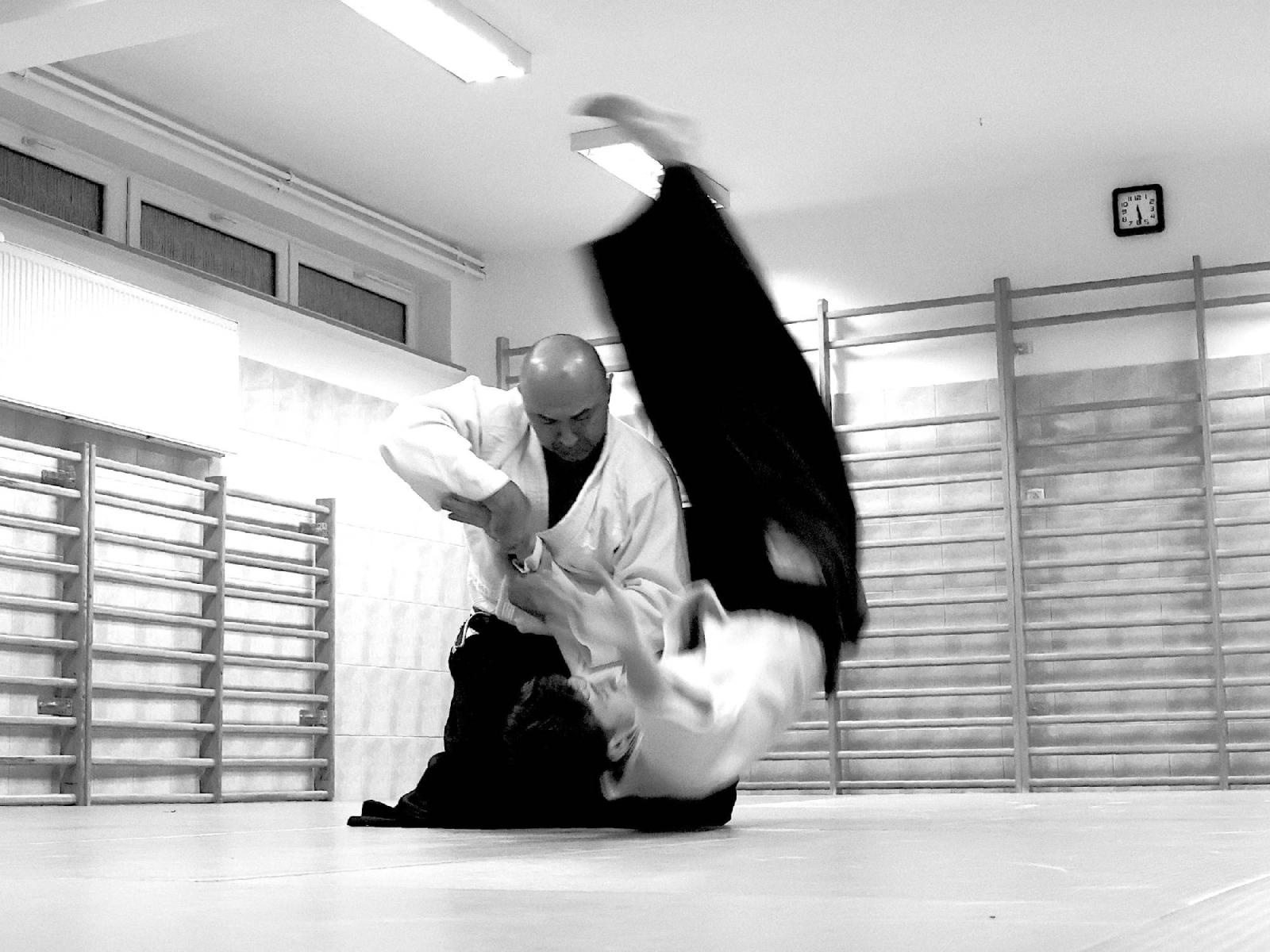 Zdjęcie w galerii na portalu naszraciborz.pl: Taniec z energią. Pokazowe zajęcia Aikido w PCS wiadomości z regionu