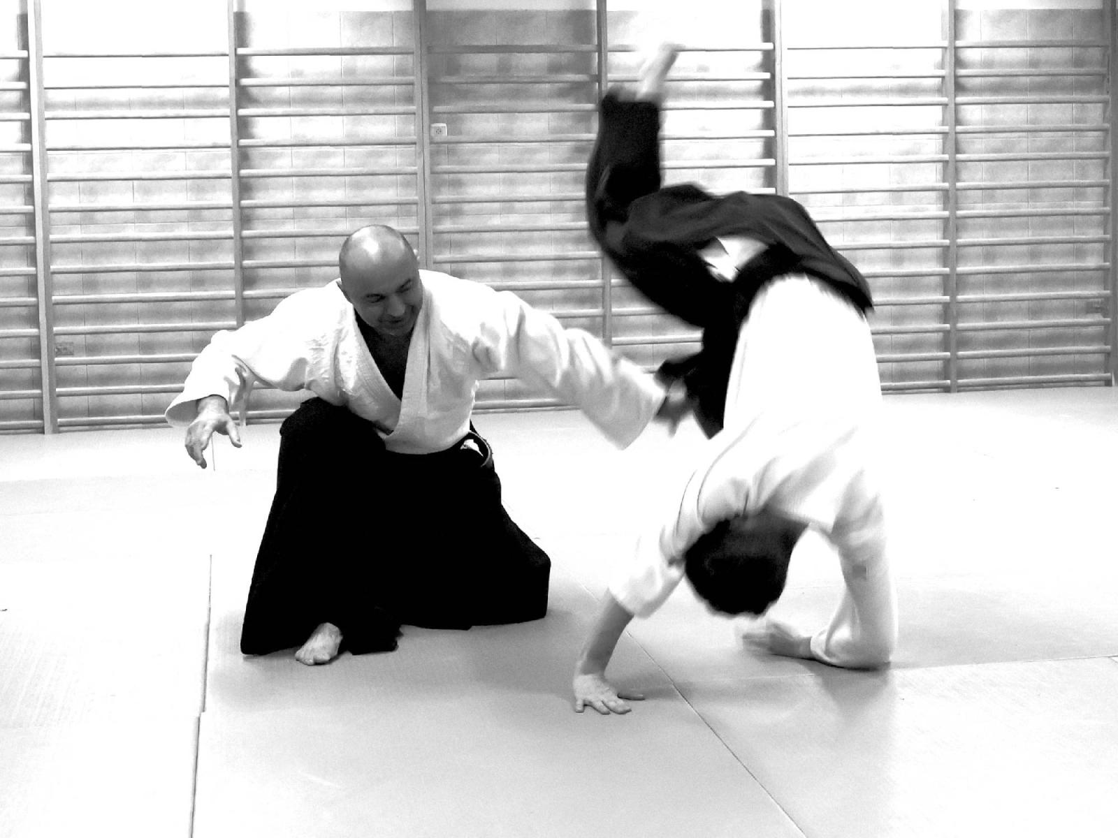 Zdjęcie w galerii na portalu naszraciborz.pl: Taniec z energią. Pokazowe zajęcia Aikido w PCS wiadomości z regionu