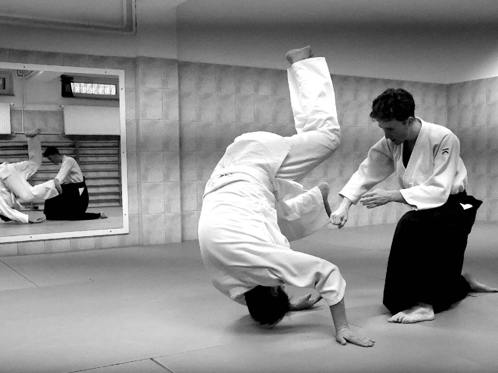 Zdjęcie w galerii na portalu naszraciborz.pl: Taniec z energią. Pokazowe zajęcia Aikido w PCS wiadomości z regionu