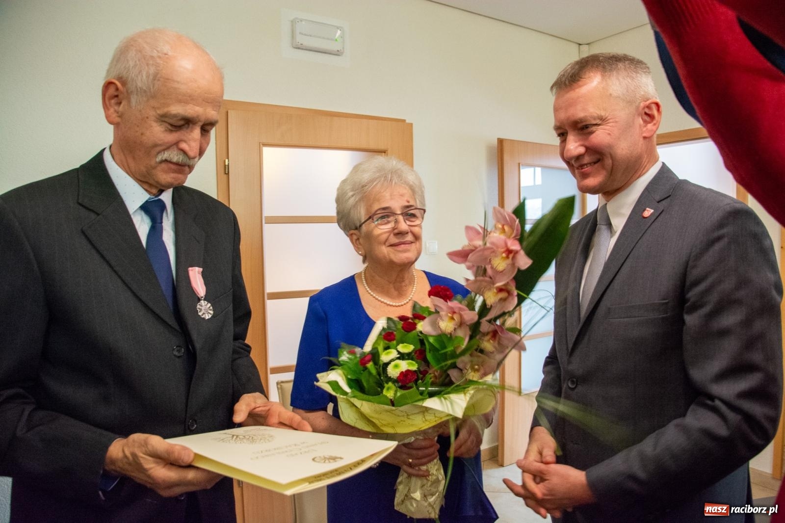 Zdjęcie w galerii na portalu naszraciborz.pl: Osiem par świętowało złote gody w raciborskim USC [FOTO i WIDEO] wiadomości z regionu