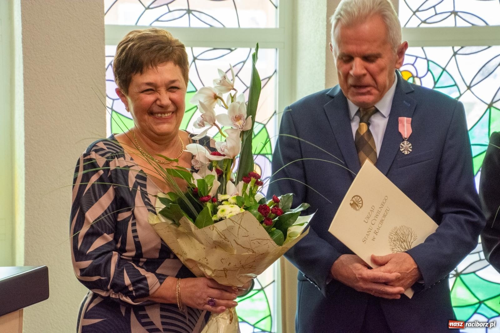 Zdjęcie w galerii na portalu naszraciborz.pl: Osiem par świętowało złote gody w raciborskim USC [FOTO i WIDEO] wiadomości z regionu