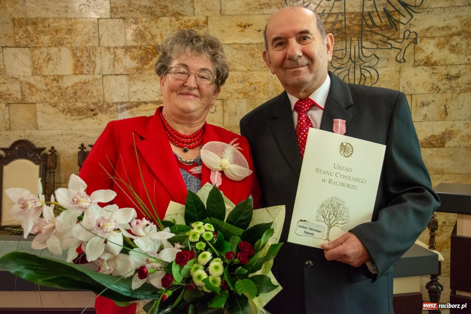 Zdjęcie w galerii na portalu naszraciborz.pl: Osiem par świętowało złote gody w raciborskim USC [FOTO i WIDEO] wiadomości z regionu