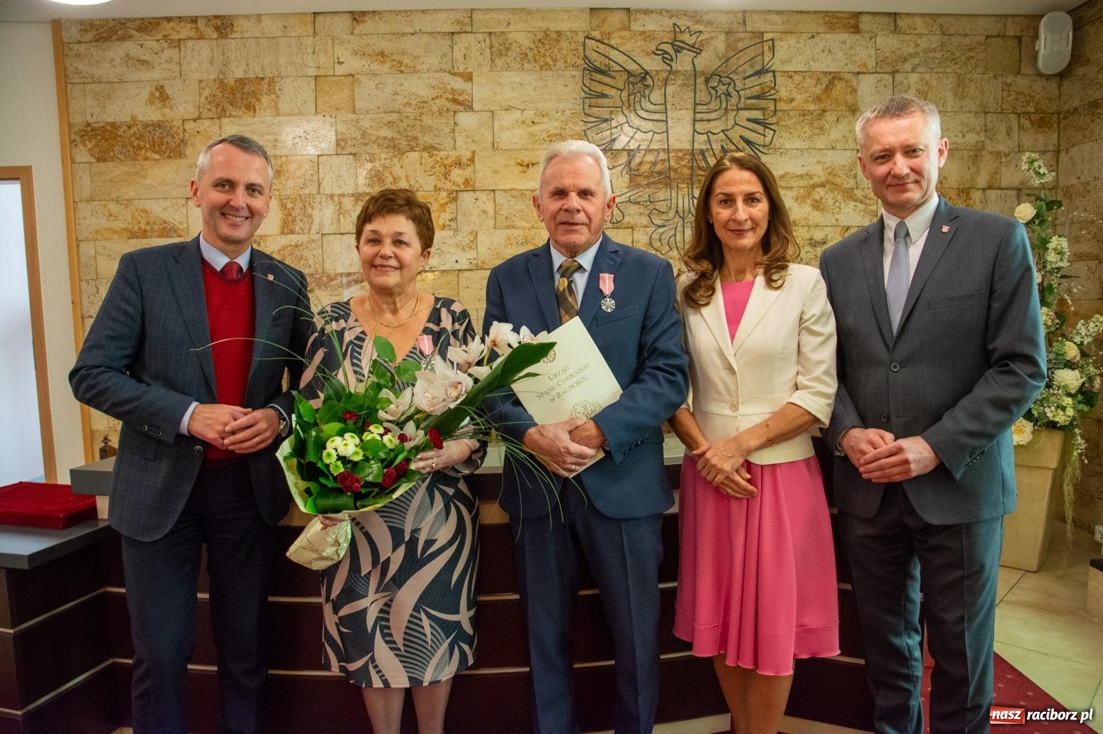 Zdjęcie w galerii na portalu naszraciborz.pl: Osiem par świętowało złote gody w raciborskim USC [FOTO i WIDEO] wiadomości z regionu