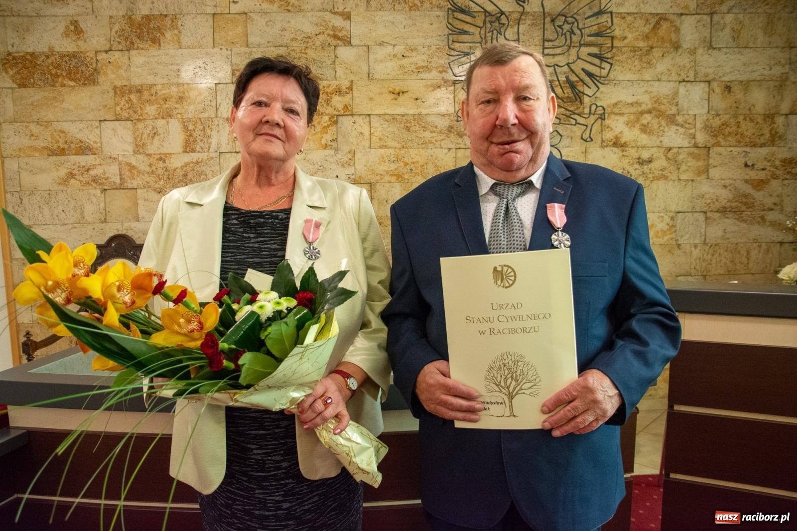 Zdjęcie w galerii na portalu naszraciborz.pl: Osiem par świętowało złote gody w raciborskim USC [FOTO i WIDEO] wiadomości z regionu