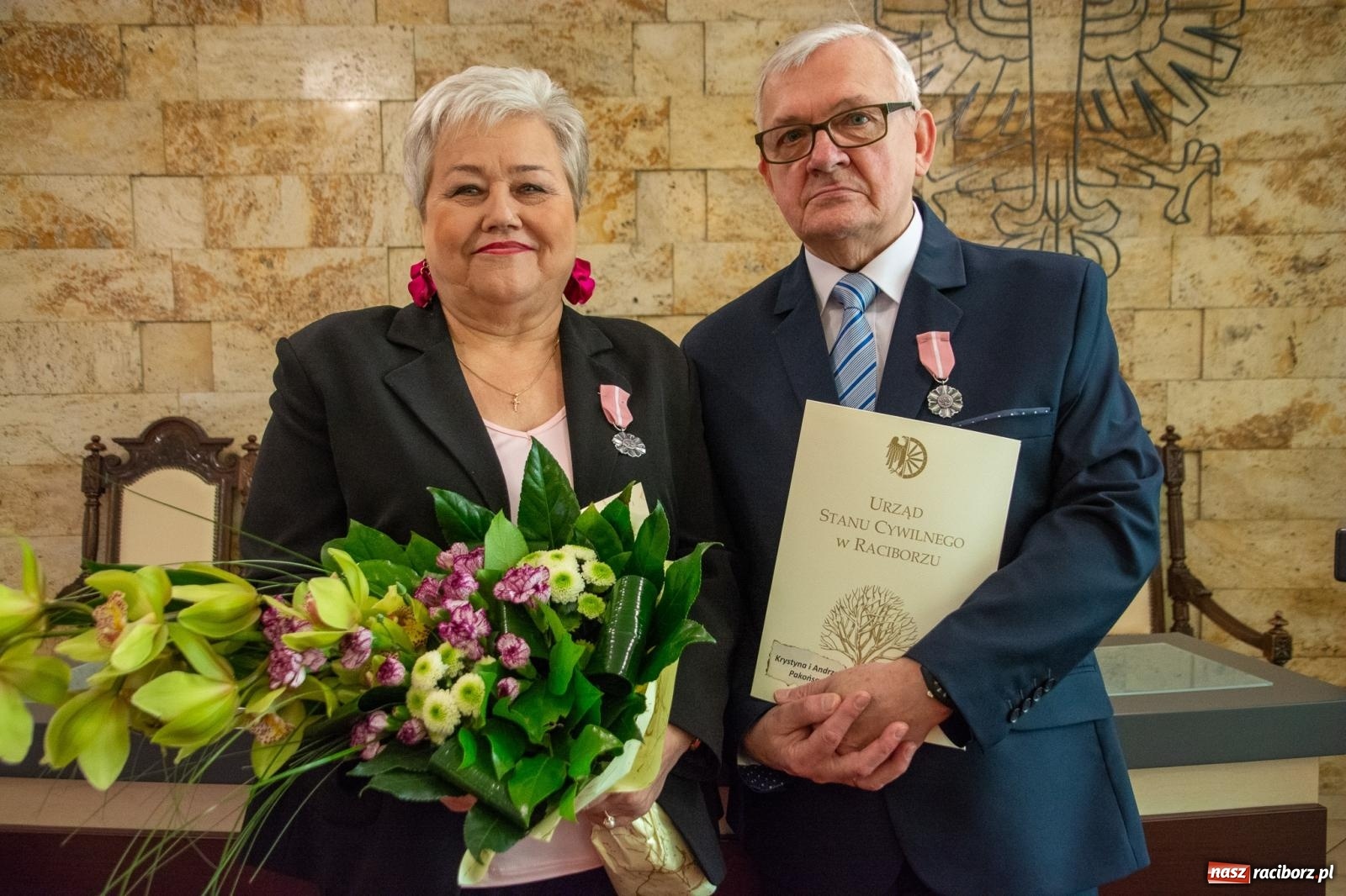 Zdjęcie w galerii na portalu naszraciborz.pl: Osiem par świętowało złote gody w raciborskim USC [FOTO i WIDEO] wiadomości z regionu