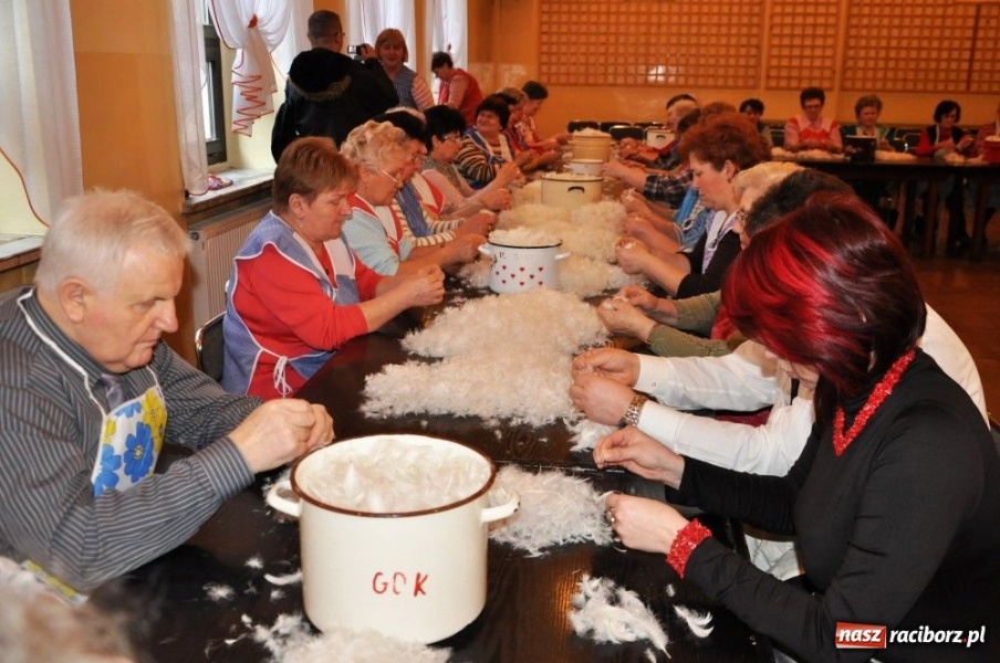 Zdjęcie w galerii na portalu naszraciborz.pl: Szkubali aż pierze leciało wiadomości z regionu