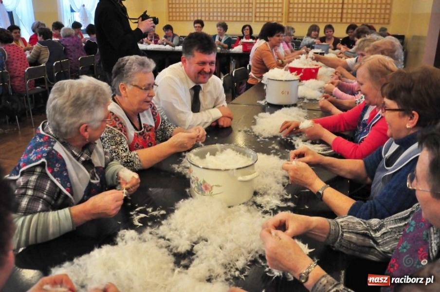 Zdjęcie w galerii na portalu naszraciborz.pl: Szkubali aż pierze leciało wiadomości z regionu