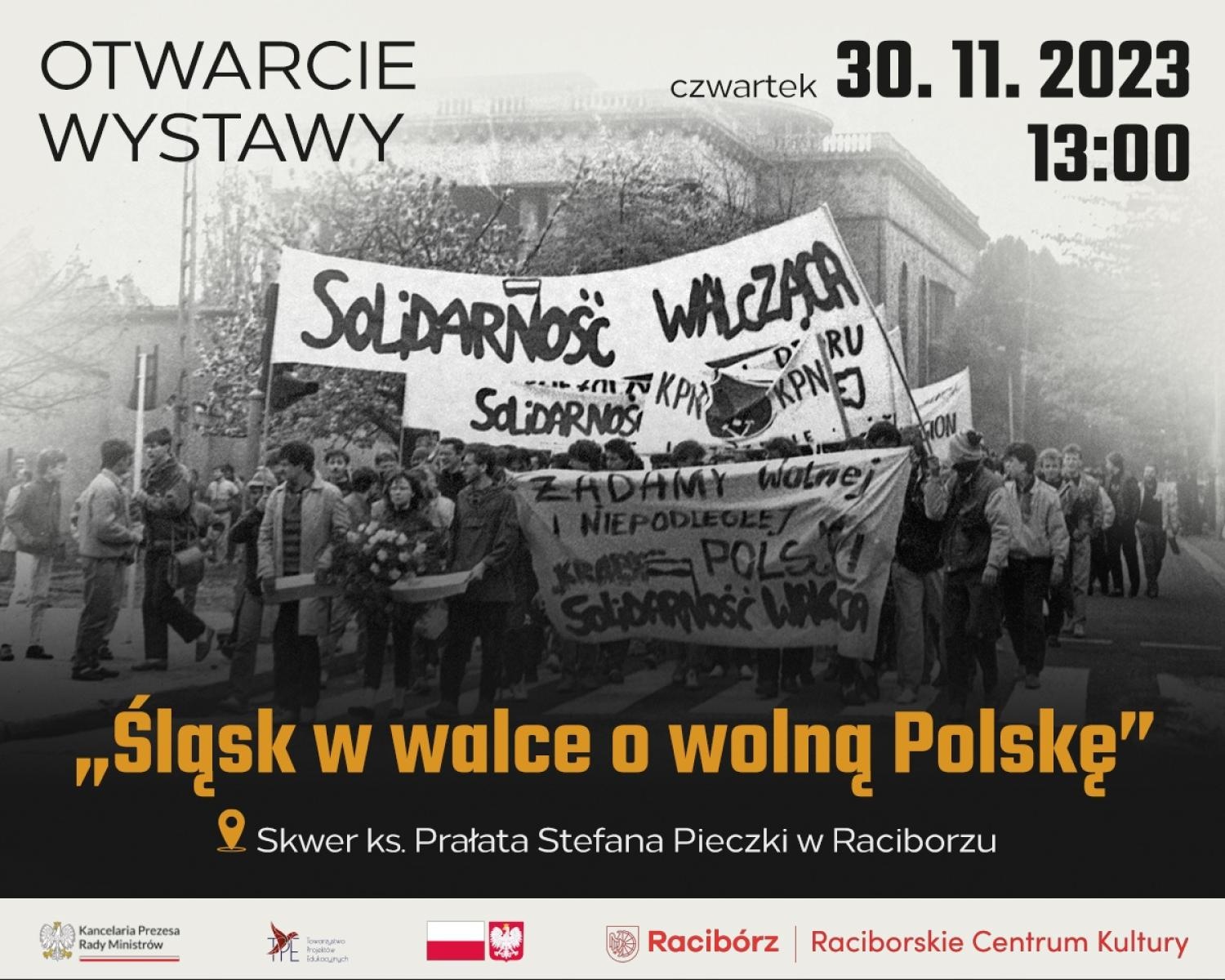 Zdjęcie w galerii na portalu naszraciborz.pl: Śląsk w walce o wolną Polskę. Wystawa na Skwerze Ks. S. Pieczki wiadomości z regionu