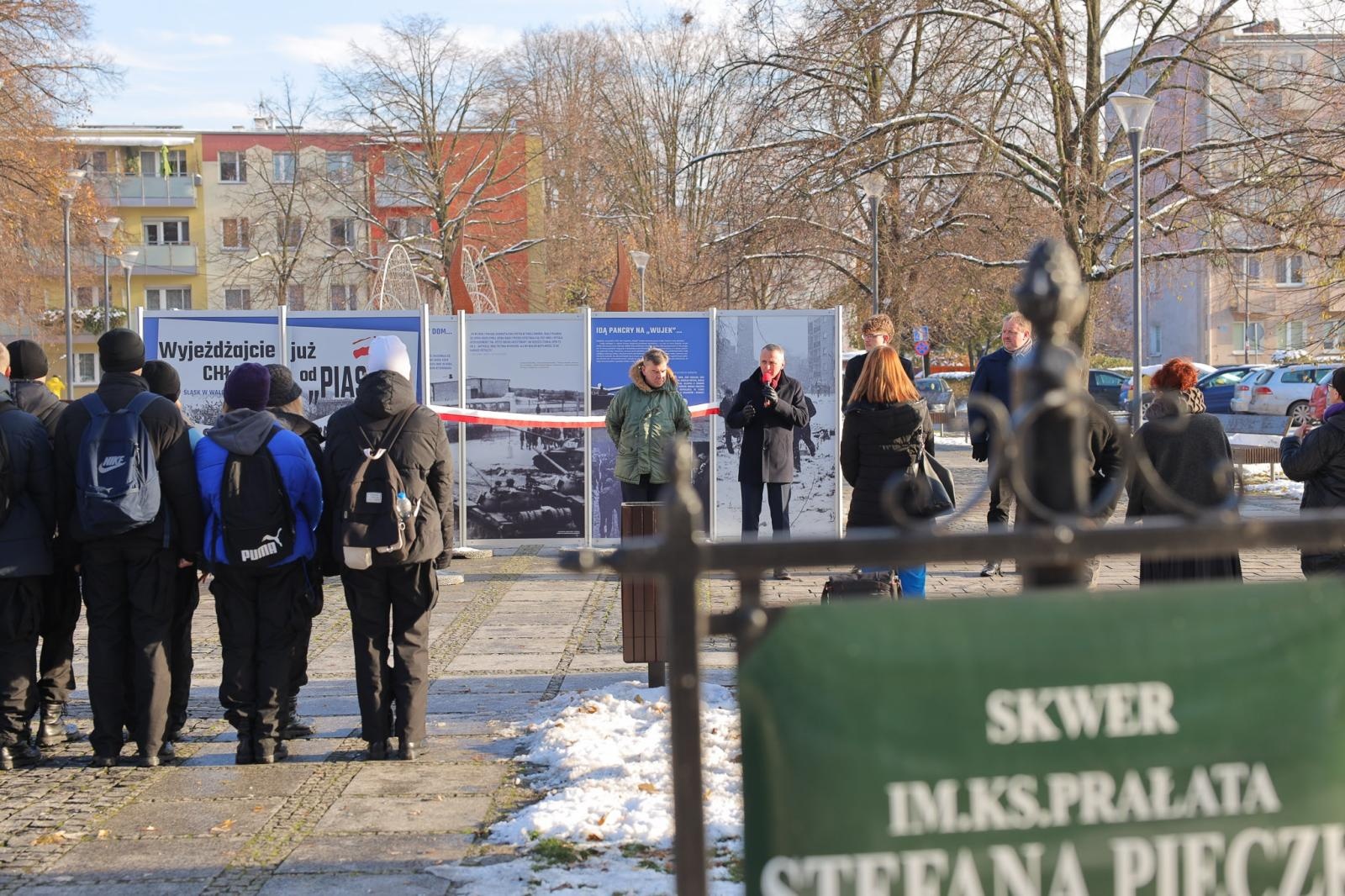Zdjęcie w galerii na portalu naszraciborz.pl: Śląsk w walce o wolną Polskę - nowa wystawa w plenerze wiadomości z regionu