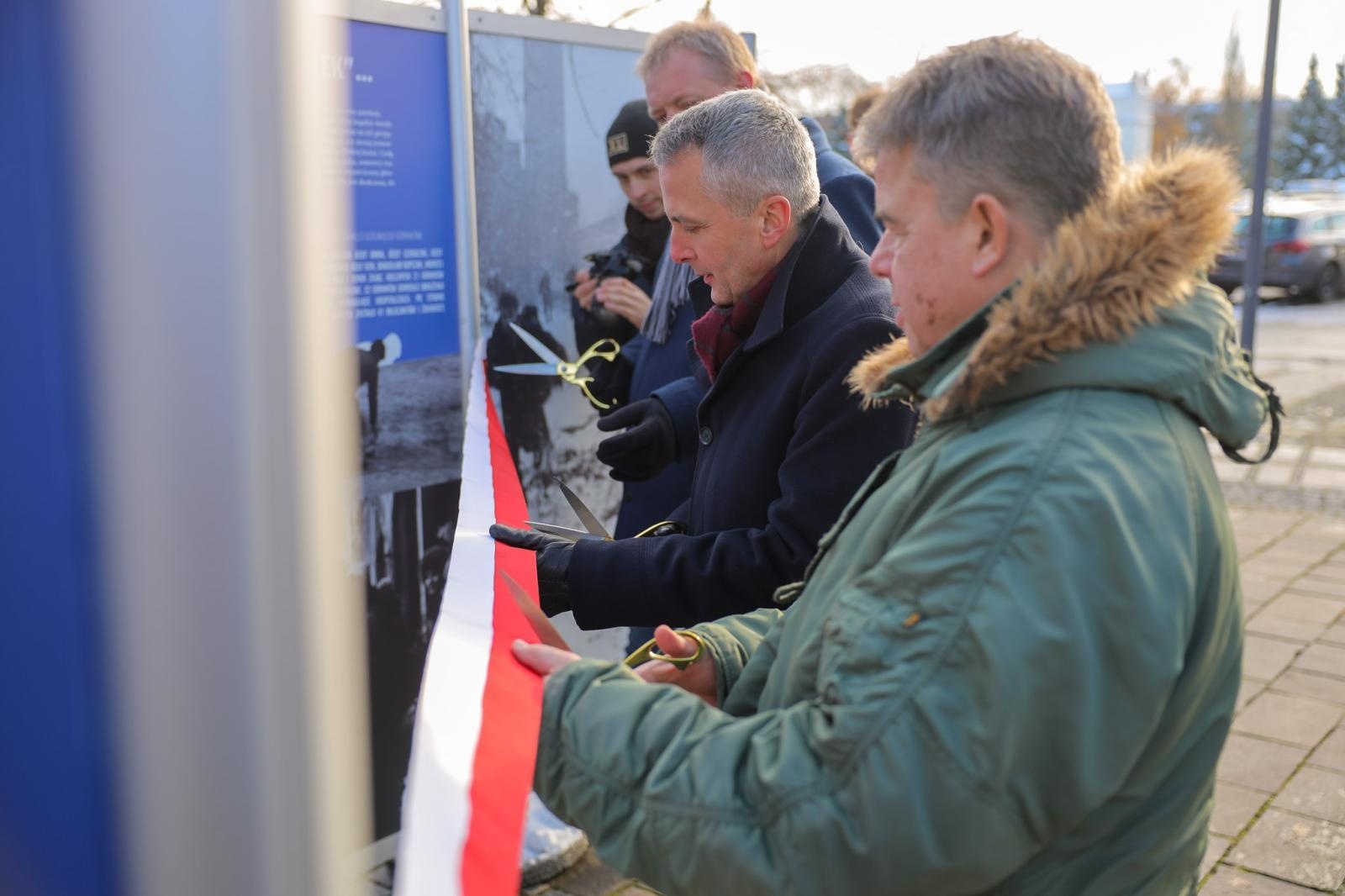 Zdjęcie w galerii na portalu naszraciborz.pl: Śląsk w walce o wolną Polskę - nowa wystawa w plenerze wiadomości z regionu