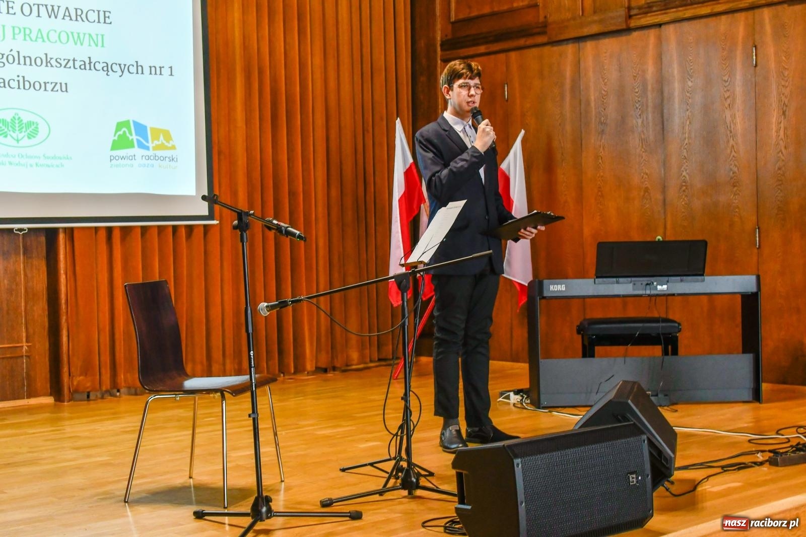 Zdjęcie w galerii na portalu naszraciborz.pl: Kasprowicz ma nowoczesną zieloną pracownię [FOTO i WIDEO] wiadomości z regionu