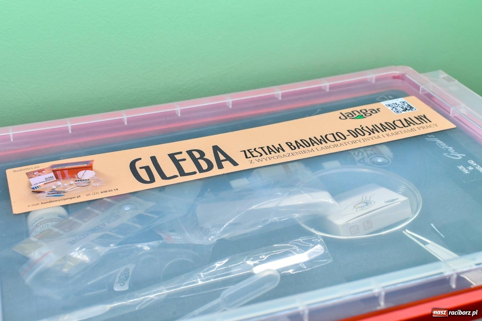 Zdjęcie w galerii na portalu naszraciborz.pl: Kasprowicz ma nowoczesną zieloną pracownię [FOTO i WIDEO] wiadomości z regionu