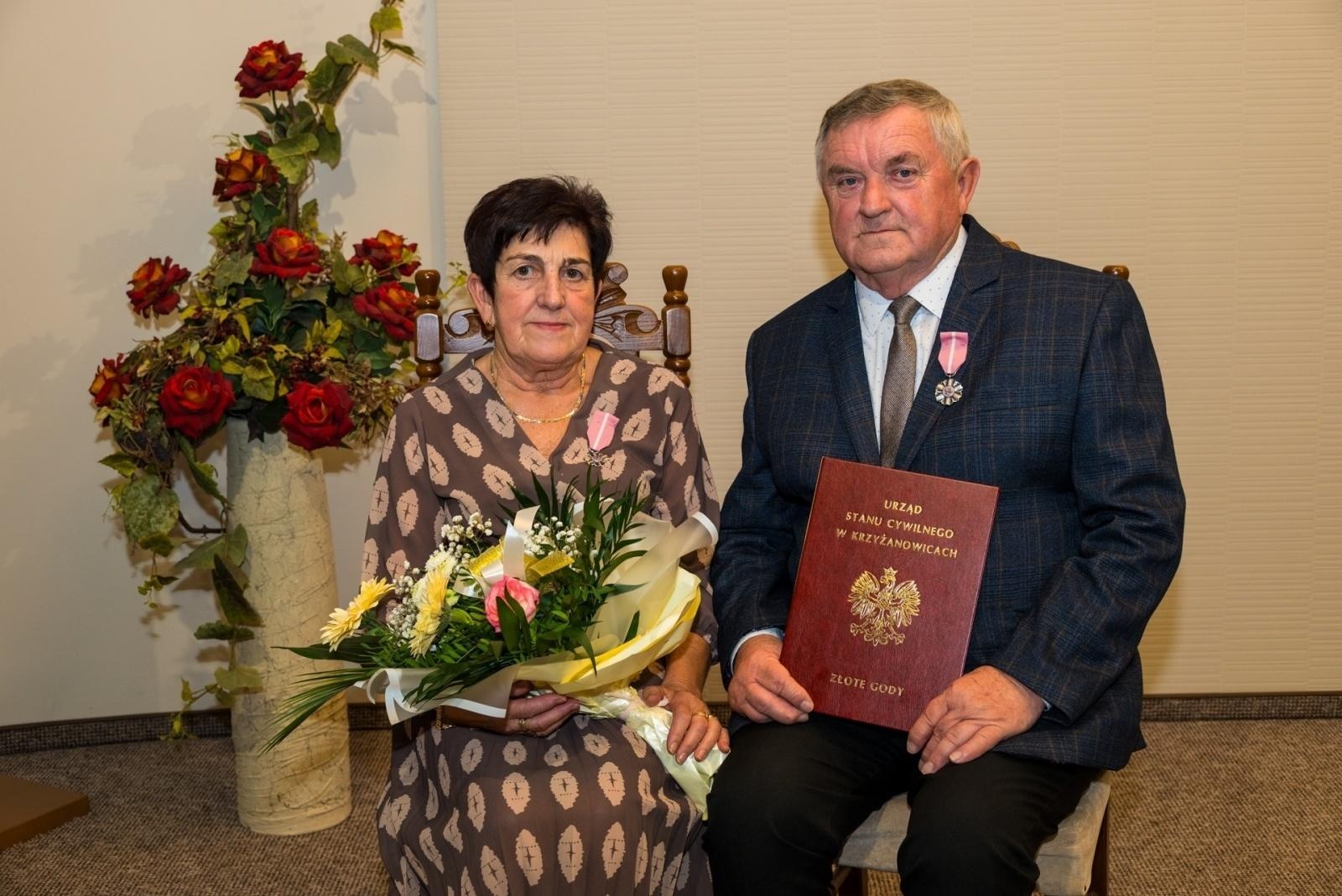 Zdjęcie w galerii na portalu naszraciborz.pl: Złote gody w gminie Krzyżanowice. Świętuje ponad 20 par [FOTO i WIDEO] wiadomości z regionu