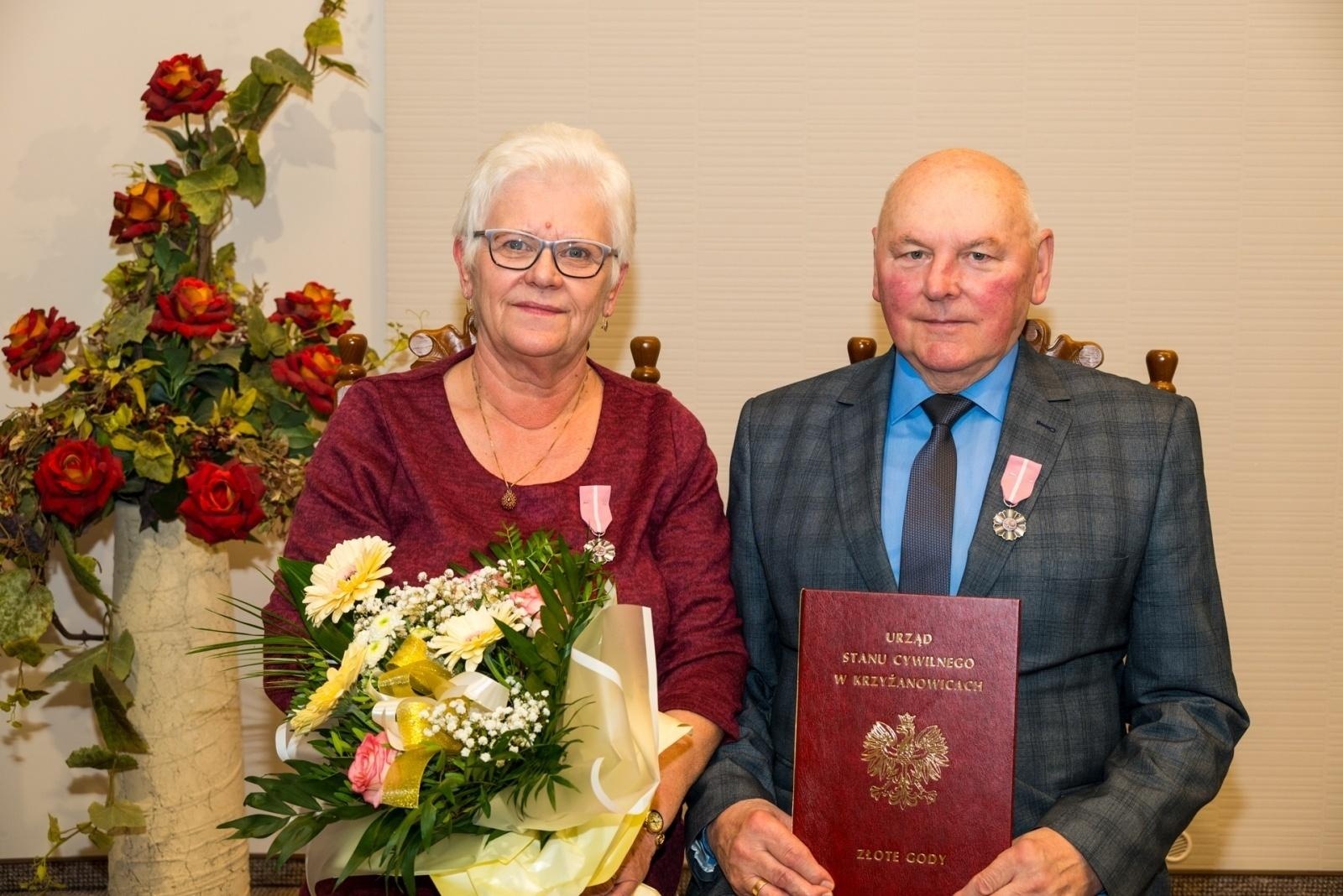 Zdjęcie w galerii na portalu naszraciborz.pl: Złote gody w gminie Krzyżanowice. Świętuje ponad 20 par [FOTO i WIDEO] wiadomości z regionu