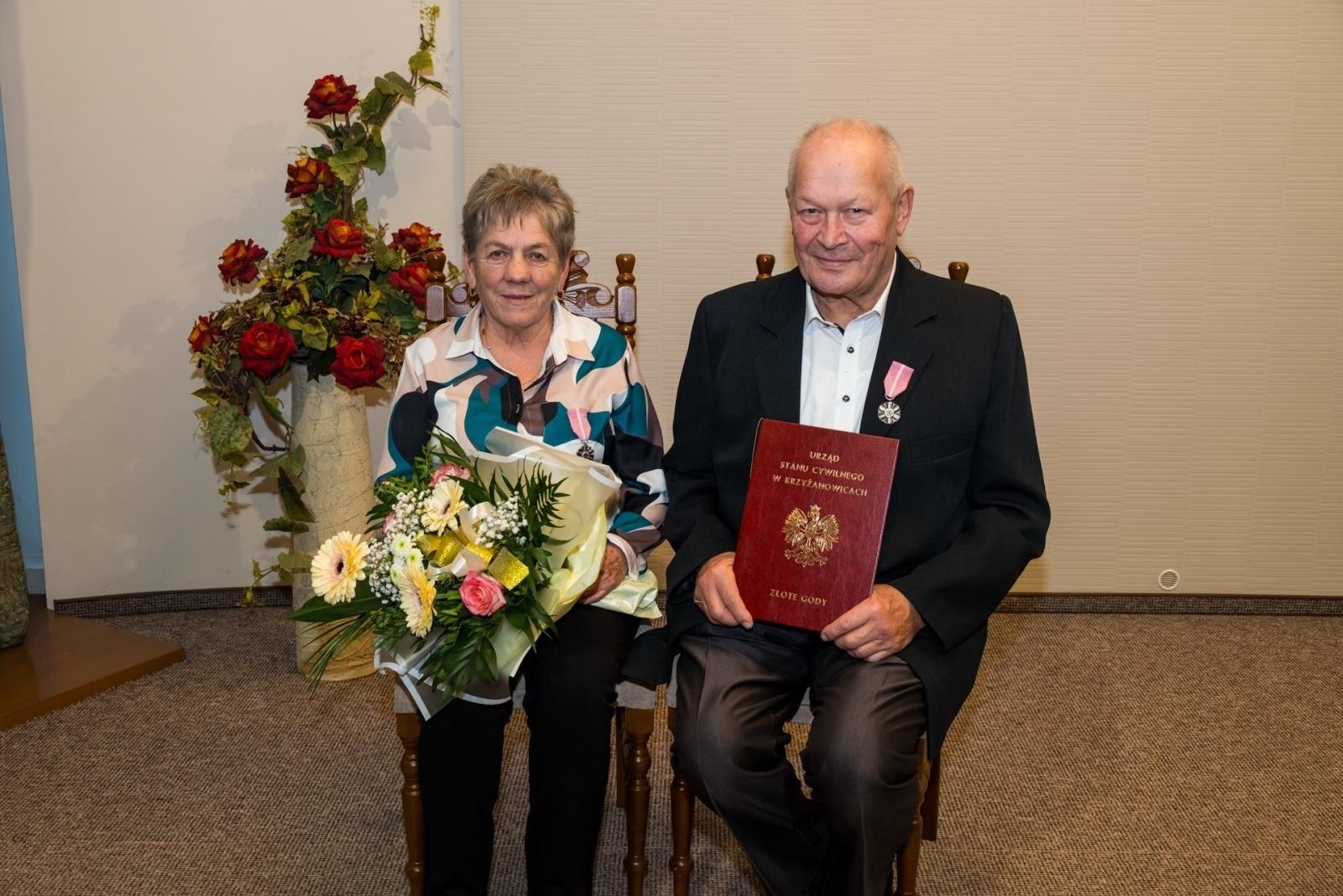 Zdjęcie w galerii na portalu naszraciborz.pl: Złote gody w gminie Krzyżanowice. Świętuje ponad 20 par [FOTO i WIDEO] wiadomości z regionu