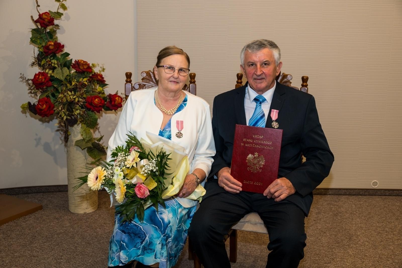 Zdjęcie w galerii na portalu naszraciborz.pl: Złote gody w gminie Krzyżanowice. Świętuje ponad 20 par [FOTO i WIDEO] wiadomości z regionu