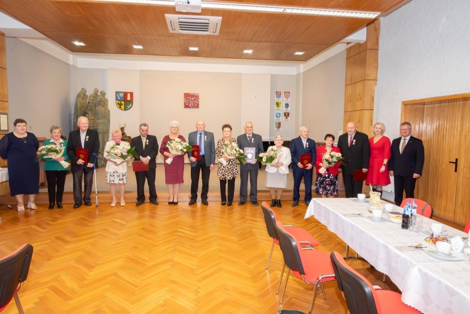 Zdjęcie w galerii na portalu naszraciborz.pl: Złote gody w gminie Krzyżanowice. Świętuje ponad 20 par [FOTO i WIDEO] wiadomości z regionu