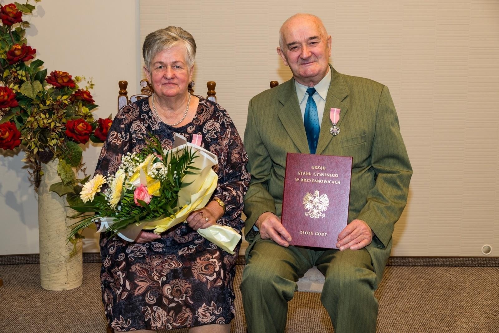 Zdjęcie w galerii na portalu naszraciborz.pl: Złote gody w gminie Krzyżanowice. Świętuje ponad 20 par [FOTO i WIDEO] wiadomości z regionu
