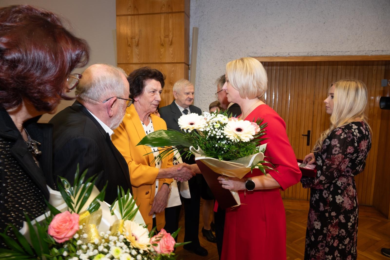 Zdjęcie w galerii na portalu naszraciborz.pl: Złote gody w gminie Krzyżanowice. Świętuje ponad 20 par [FOTO i WIDEO] wiadomości z regionu