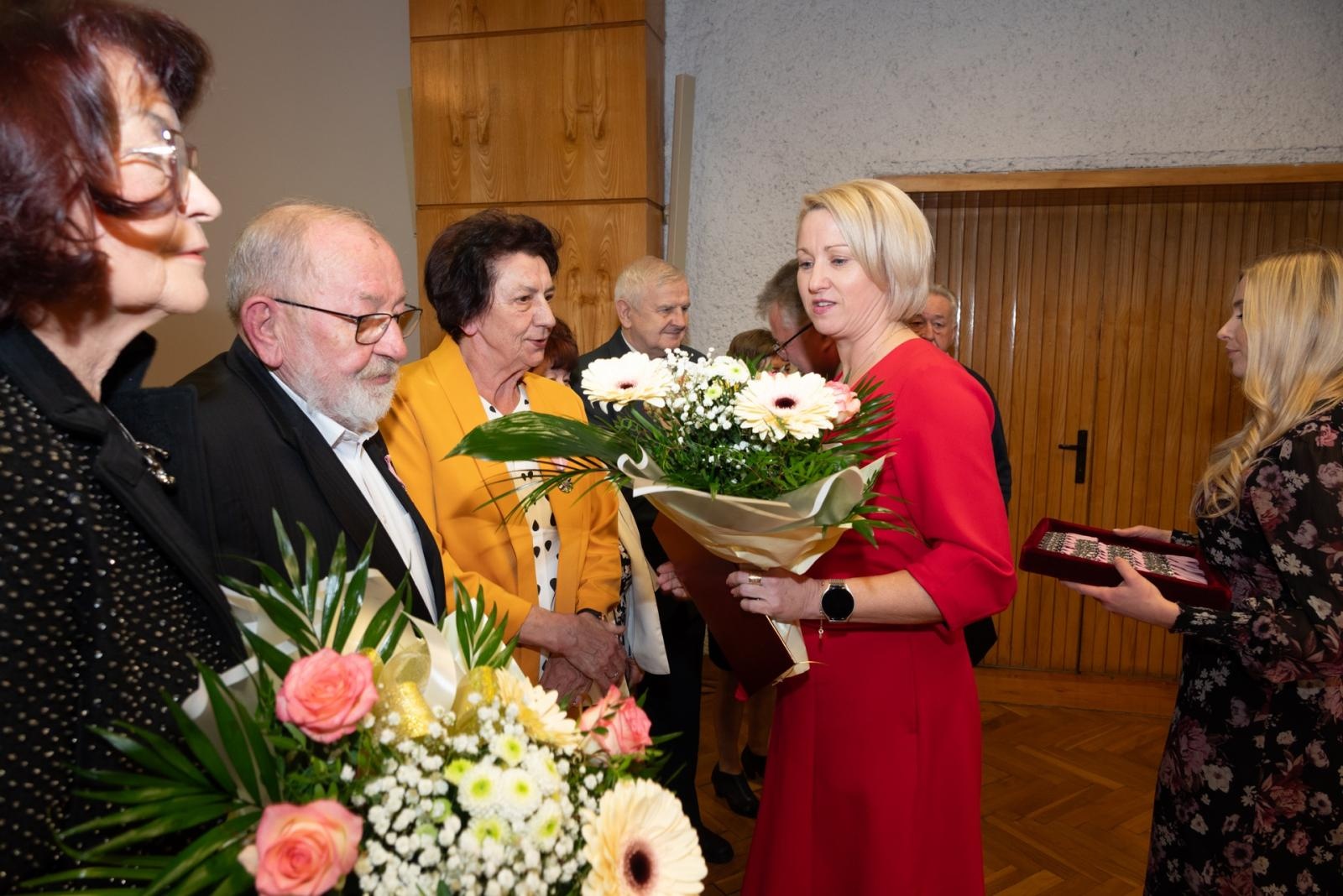 Zdjęcie w galerii na portalu naszraciborz.pl: Złote gody w gminie Krzyżanowice. Świętuje ponad 20 par [FOTO i WIDEO] wiadomości z regionu
