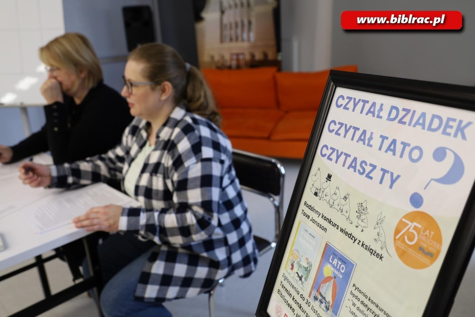 Zdjęcie w galerii na portalu naszraciborz.pl: Czytał dziadek, czytał tata, czytasz Ty?… Konkurs o Muminkach w bibliotece wiadomości z regionu