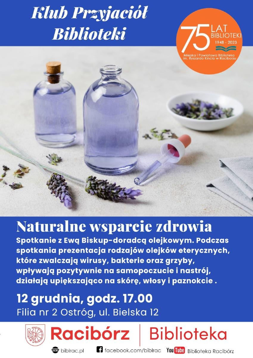 Zdjęcie w galerii na portalu naszraciborz.pl: Otwórz się na naturalność! Biblioteka na Ostrogu zaprasza wiadomości z regionu