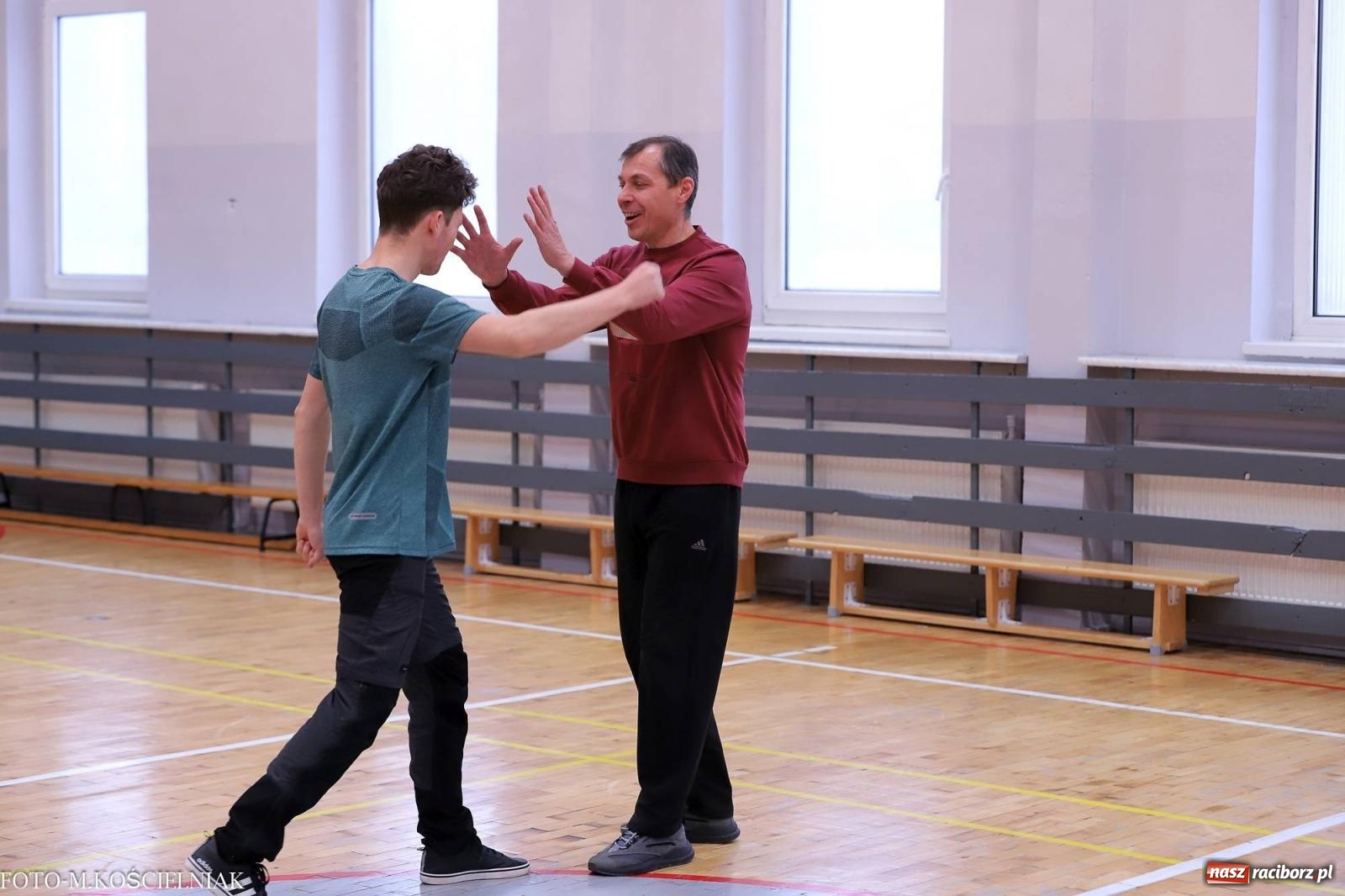 Zdjęcie w galerii na portalu naszraciborz.pl: W życiu nie ma STOP klatki. Seminarium samoobrony w PCS wiadomości z regionu