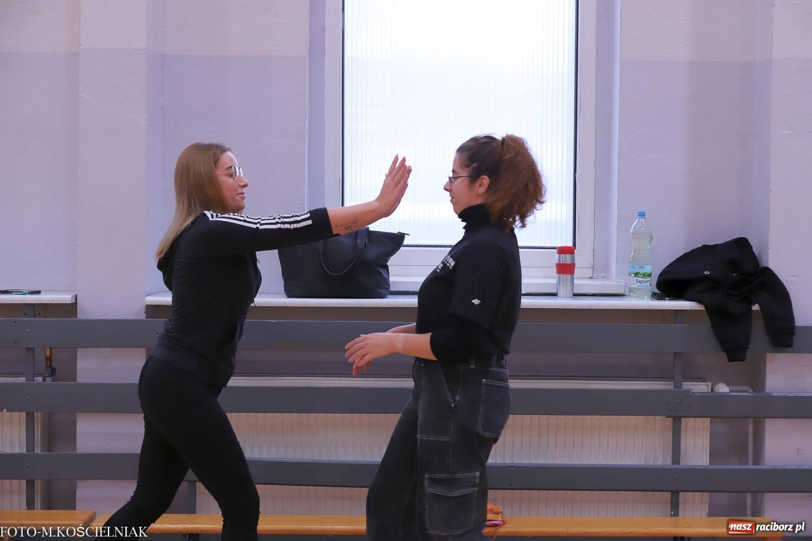 Zdjęcie w galerii na portalu naszraciborz.pl: W życiu nie ma STOP klatki. Seminarium samoobrony w PCS wiadomości z regionu