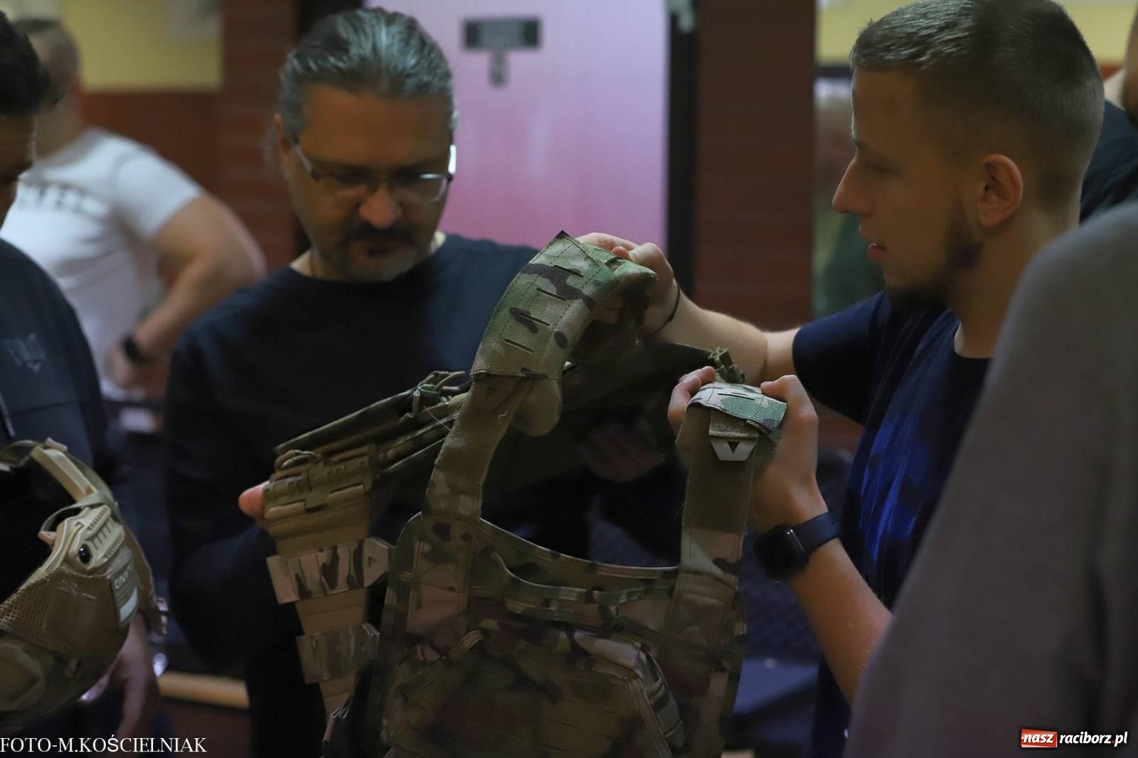 Zdjęcie w galerii na portalu naszraciborz.pl: W życiu nie ma STOP klatki. Seminarium samoobrony w PCS wiadomości z regionu
