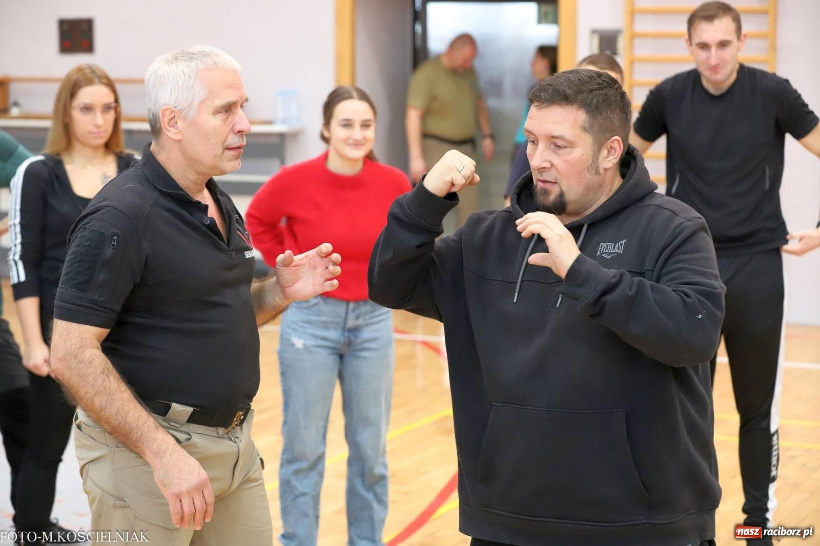 Zdjęcie w galerii na portalu naszraciborz.pl: W życiu nie ma STOP klatki. Seminarium samoobrony w PCS wiadomości z regionu