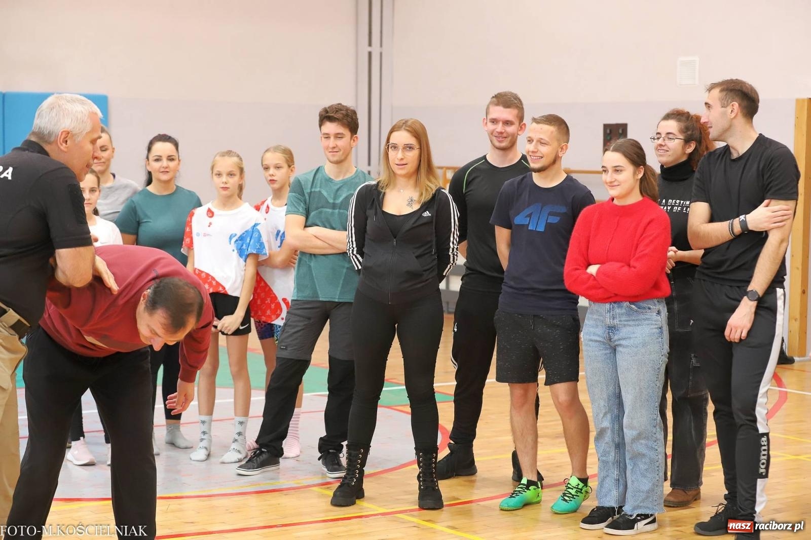 Zdjęcie w galerii na portalu naszraciborz.pl: W życiu nie ma STOP klatki. Seminarium samoobrony w PCS wiadomości z regionu