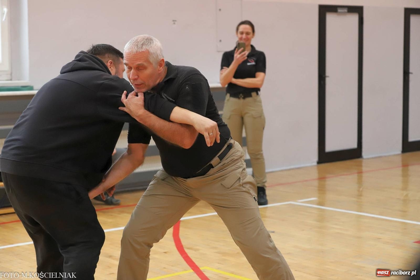 Zdjęcie w galerii na portalu naszraciborz.pl: W życiu nie ma STOP klatki. Seminarium samoobrony w PCS wiadomości z regionu