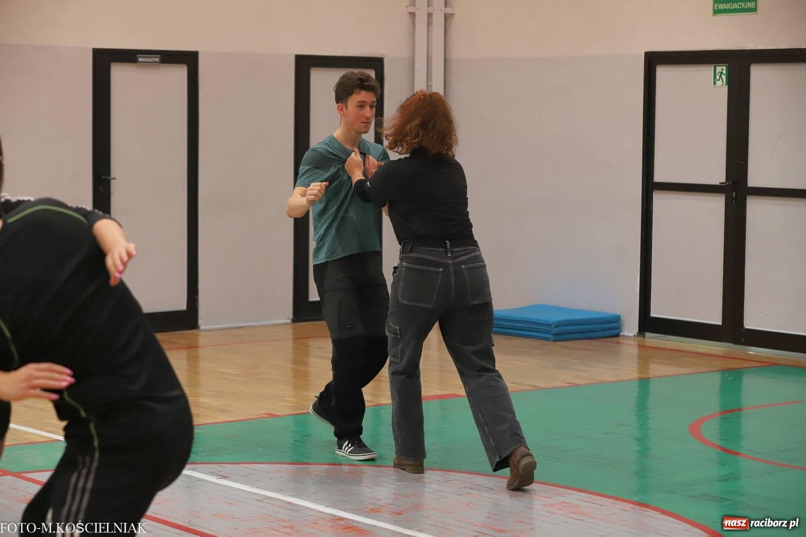 Zdjęcie w galerii na portalu naszraciborz.pl: W życiu nie ma STOP klatki. Seminarium samoobrony w PCS wiadomości z regionu