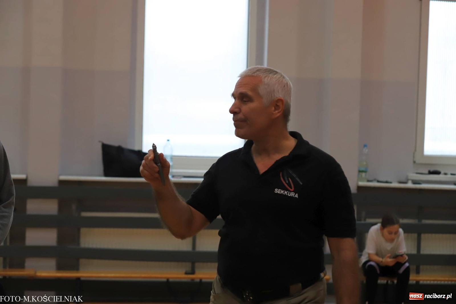 Zdjęcie w galerii na portalu naszraciborz.pl: W życiu nie ma STOP klatki. Seminarium samoobrony w PCS wiadomości z regionu