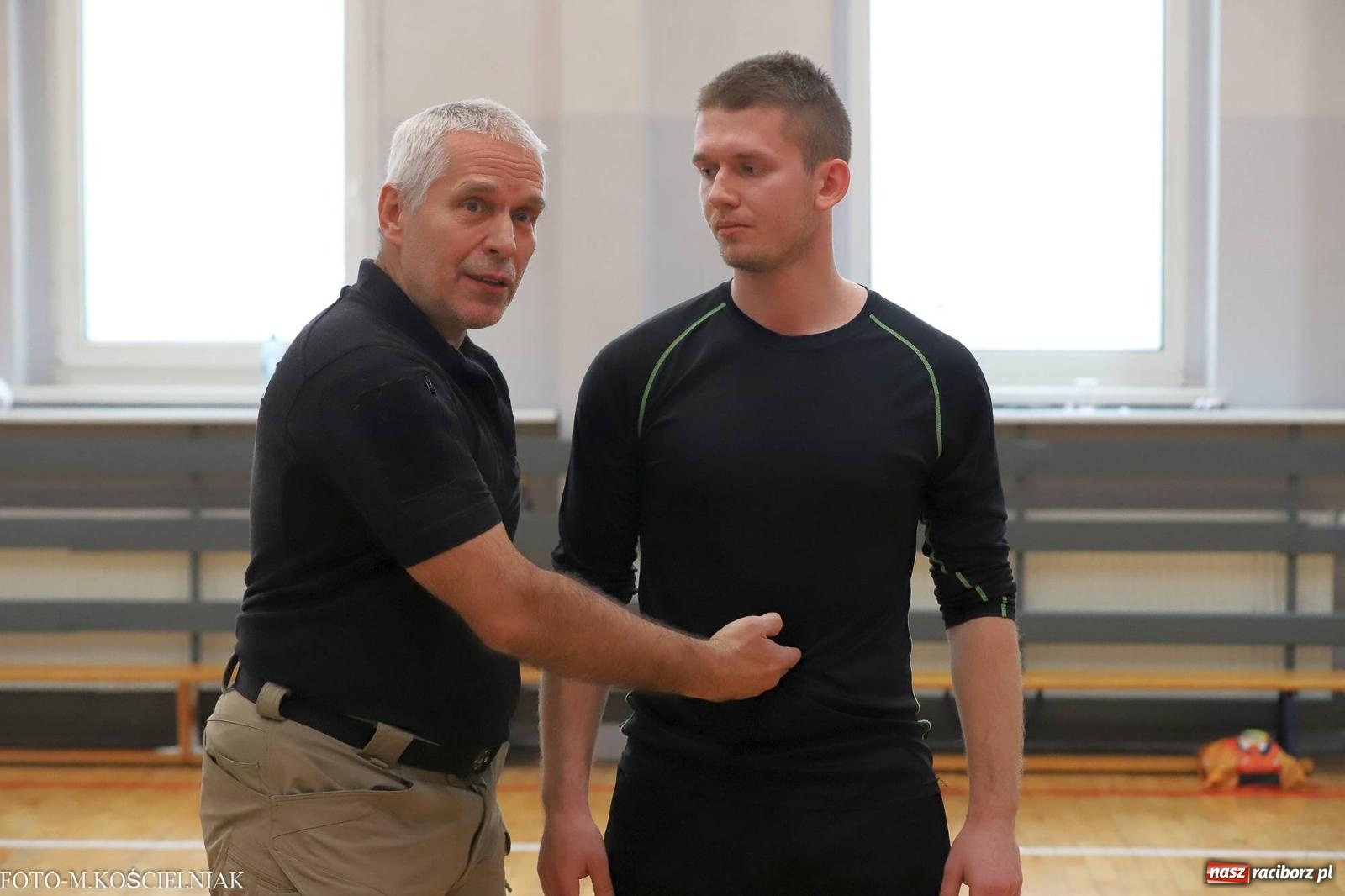 Zdjęcie w galerii na portalu naszraciborz.pl: W życiu nie ma STOP klatki. Seminarium samoobrony w PCS wiadomości z regionu