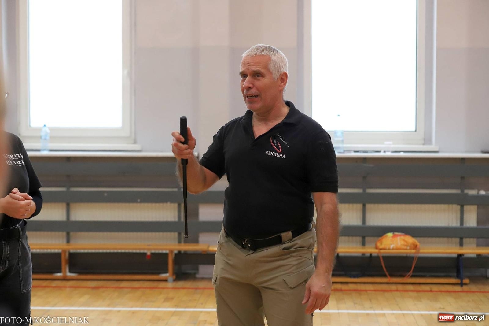 Zdjęcie w galerii na portalu naszraciborz.pl: W życiu nie ma STOP klatki. Seminarium samoobrony w PCS wiadomości z regionu