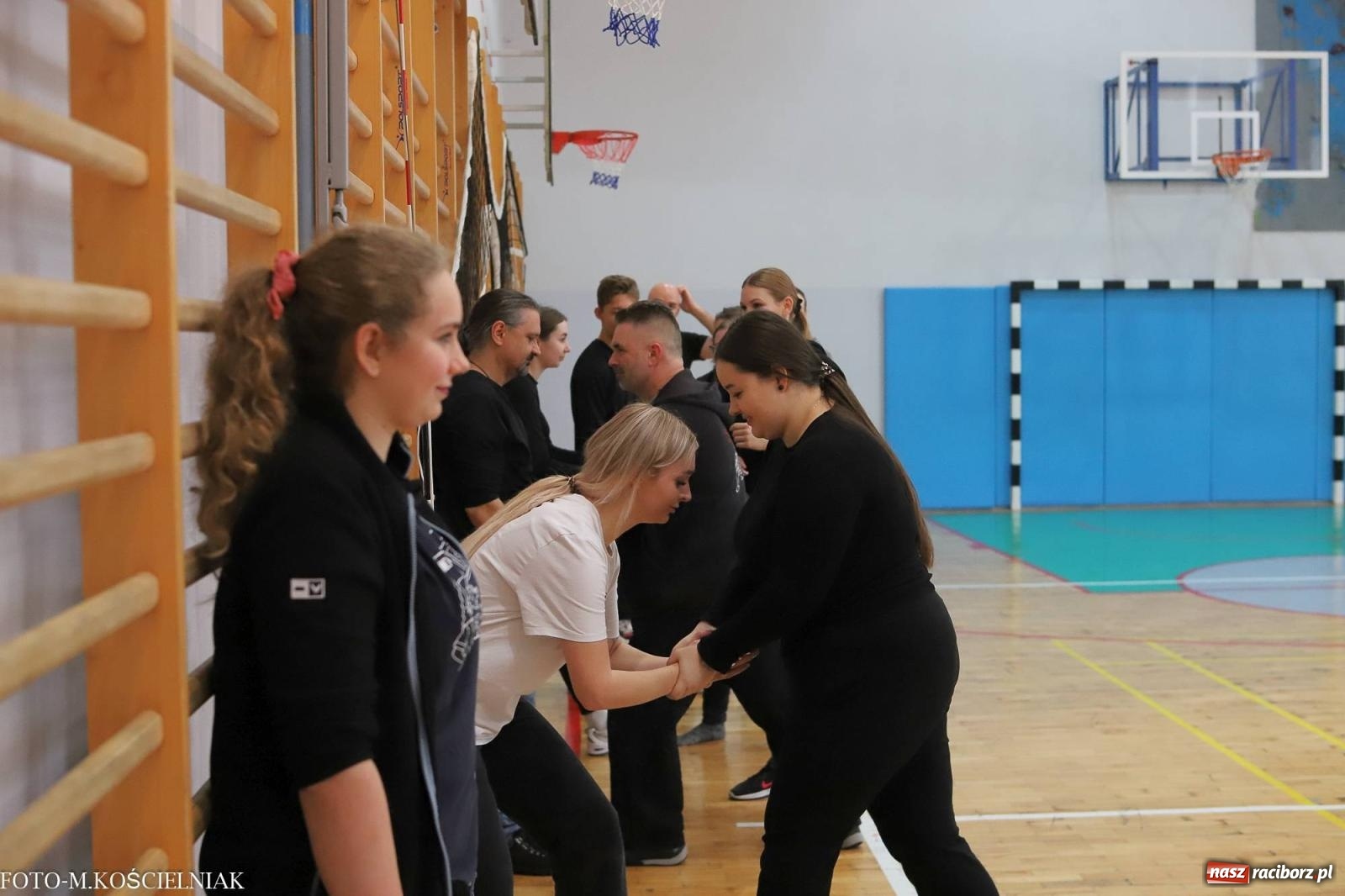 Zdjęcie w galerii na portalu naszraciborz.pl: W życiu nie ma STOP klatki. Seminarium samoobrony w PCS wiadomości z regionu