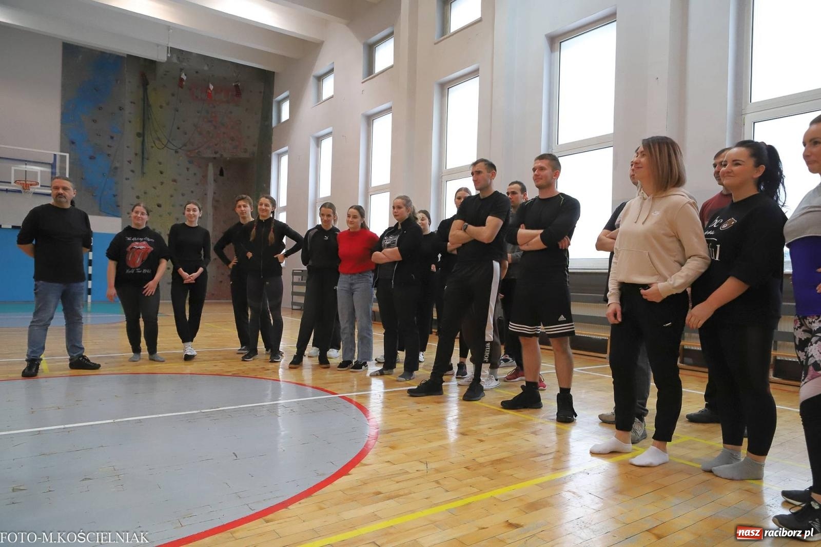 Zdjęcie w galerii na portalu naszraciborz.pl: W życiu nie ma STOP klatki. Seminarium samoobrony w PCS wiadomości z regionu