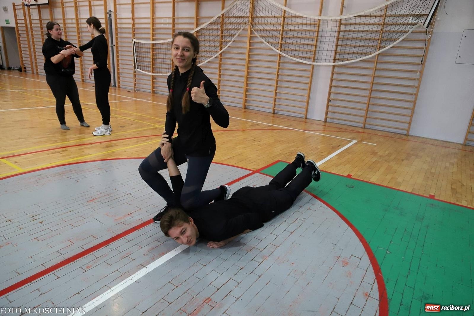 Zdjęcie w galerii na portalu naszraciborz.pl: W życiu nie ma STOP klatki. Seminarium samoobrony w PCS wiadomości z regionu