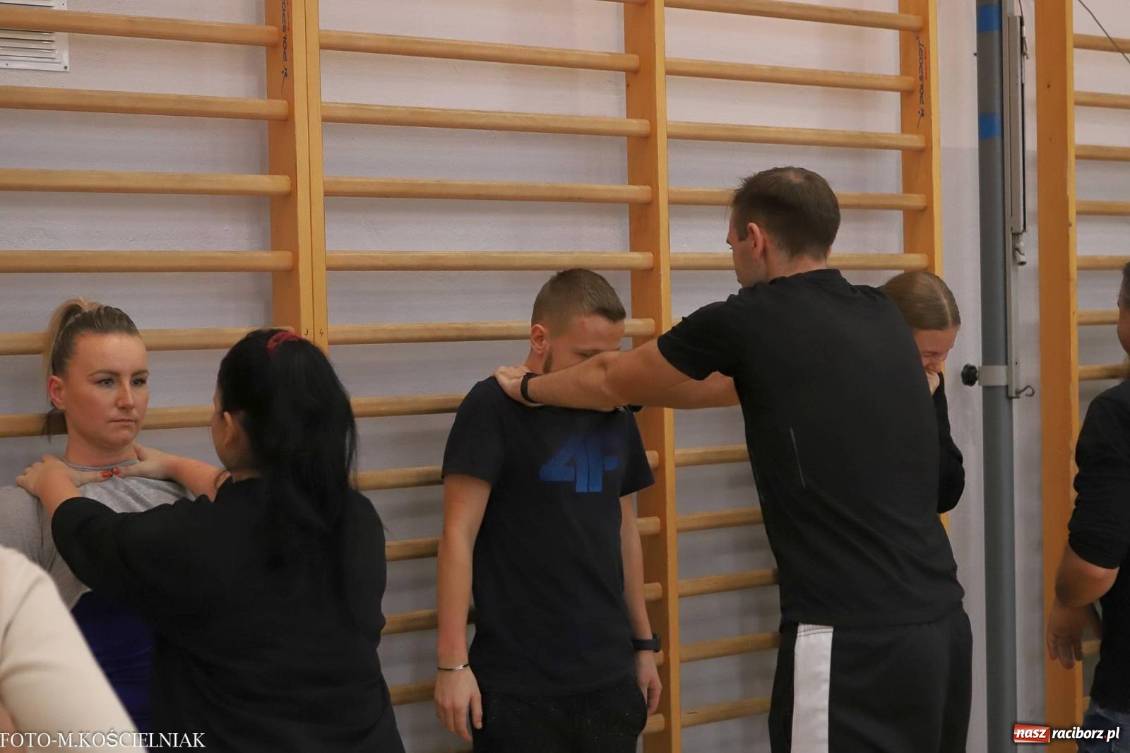 Zdjęcie w galerii na portalu naszraciborz.pl: W życiu nie ma STOP klatki. Seminarium samoobrony w PCS wiadomości z regionu
