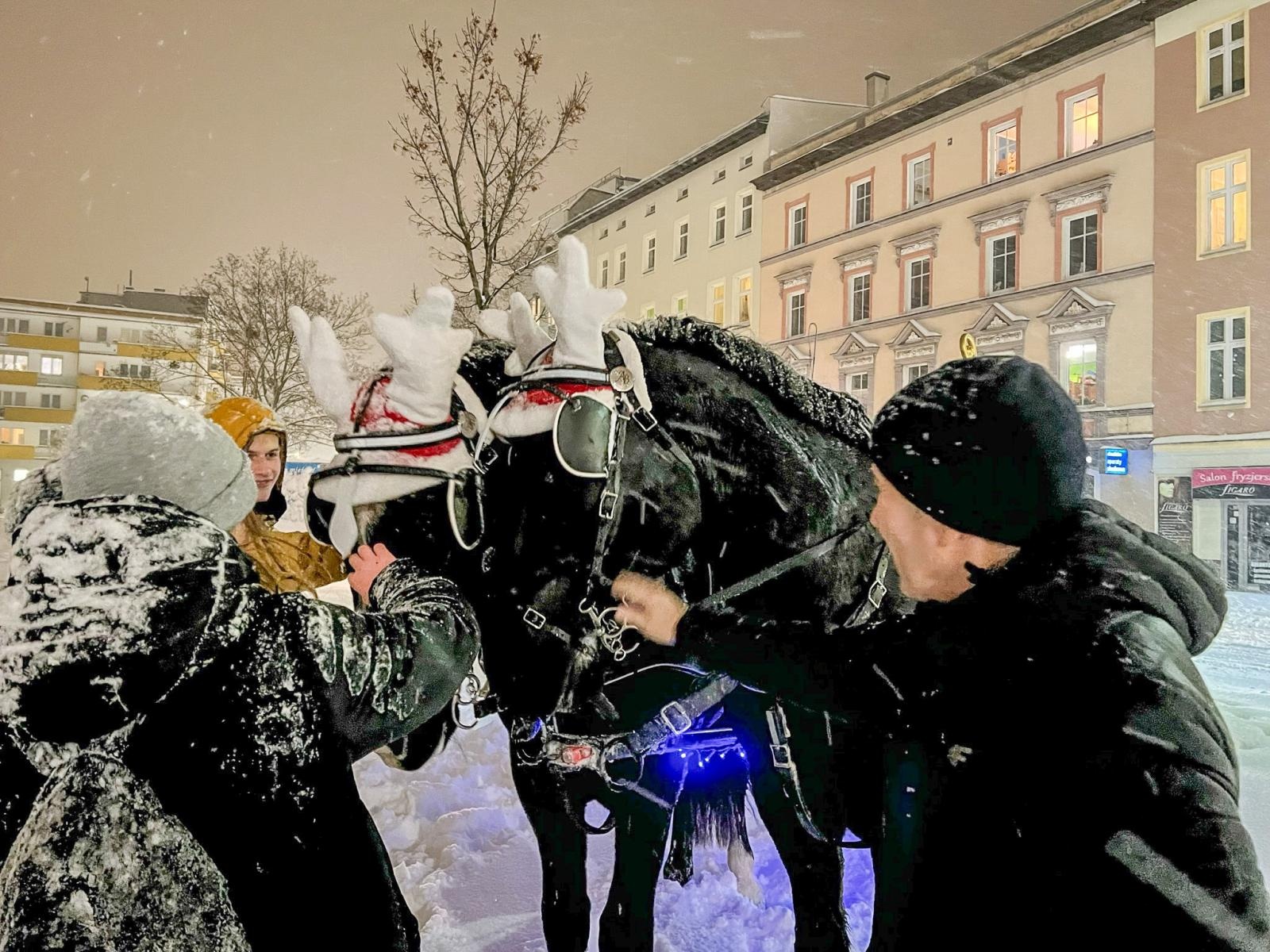 Zdjęcie w galerii na portalu naszraciborz.pl: Święty Mikołaj dotarł dziś do Raciborza [FOTO i WIDEO] wiadomości z regionu