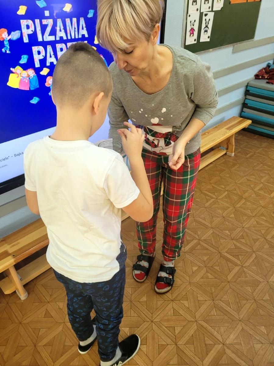 Zdjęcie w galerii na portalu naszraciborz.pl: Dzień piżamy w przedszkolu na Polnej wiadomości z regionu