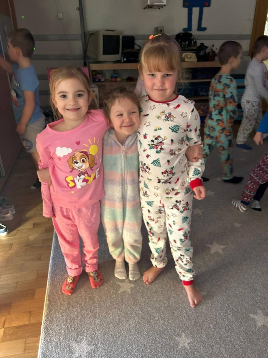 Zdjęcie w galerii na portalu naszraciborz.pl: Dzień piżamy w przedszkolu na Polnej wiadomości z regionu