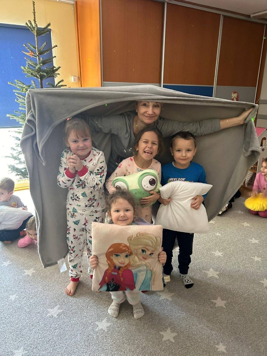 Zdjęcie w galerii na portalu naszraciborz.pl: Dzień piżamy w przedszkolu na Polnej wiadomości z regionu